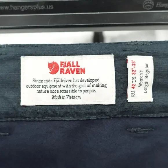 Fjallraven Hiking Pants Womens SZ 32-33R Abisko Midsummer Trouser Convertible - Picture 9 of 14
